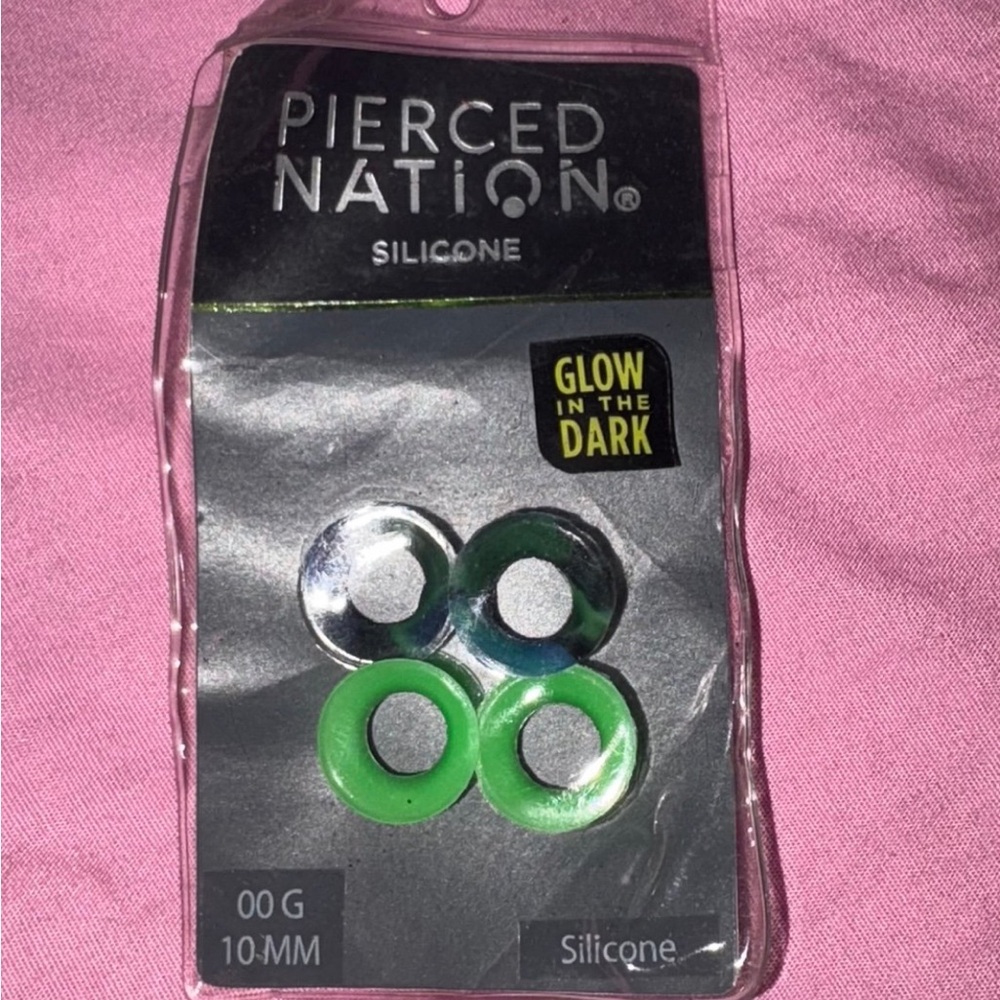 Silicone glow in the dark 10mm earplugs